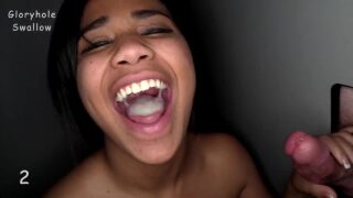Gloryhole Swallow – Nora 1st Visit